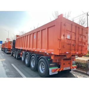 Buy cheap 60t-70t Rear Dump Truck Transport Trailer Customization from wholesalers