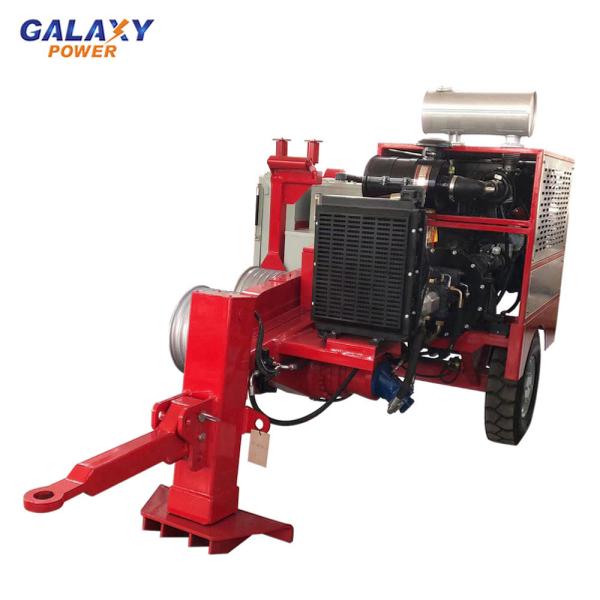 Quality Max Intermittent Pull 90KN Hydraulic Pulling Machine With 8 Groove Number for sale