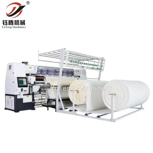 Buy cheap Computerized High Speed Non-Shuttle Multi-Needle Mattress Making Machine from wholesalers