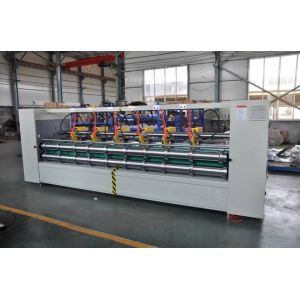 Buy cheap Electric Regulating Heavy Duty Slitter Scorer Machine Eight Shaft Type With Pre-Creaser from wholesalers