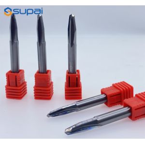 Buy cheap Custom TiAN/AlTiN/TiAlN/DLC/NANO End Mills 2/4 Flutes Cutter with 35/38/45/55 Degree Edge from wholesalers