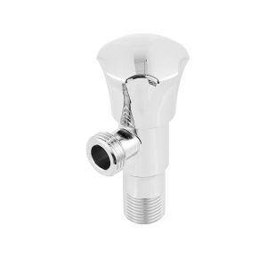 Water Heater SS201 Plating Angle Valve With Tap Faucet Angle Valve 1/2"x3/8"
