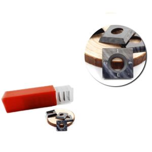 Buy cheap YG6/YG8 Tungsten Carbide Reversible Knives 15x15x2.5mm Indexable Insert  for Wood Working from wholesalers