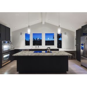 White Quartz Engineered Stone Slabs Quartz Kitchen Slab Scratch Resistance