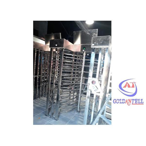 QR Code RFID Reader Access Control Turnstile Gate Pedestrian Control For Office