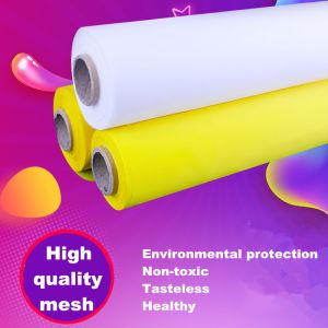 Buy cheap Screen printing mesh gauze printing screen polyester mesh 127 wide 80 mesh 100 mesh 200 mesh 300 mesh 420 mesh from wholesalers