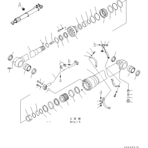 KOMATSU 707-98-58240 Parts SERVICE KIT
