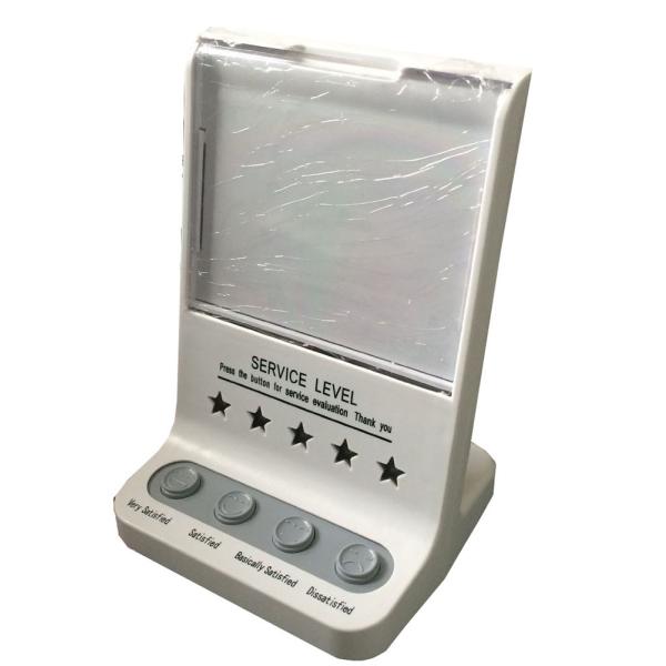 Quality USB Customer Feedback Terminal Bank 4 Evaluation Keys Rating Display for sale
