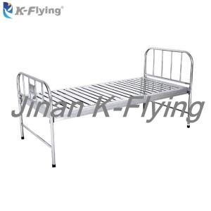 Buy cheap Anti Rust Stainless Steel Stable Flat Hospital Nursing Bed product