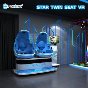 Buy cheap Blue + White 9D Virtual Reality Cinema Egg For Shopping Mall 1 Year Warranty from wholesalers