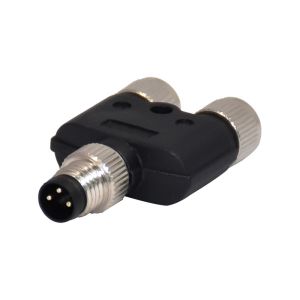 Buy cheap Male / Female M8 8 Pin Connector PA66 Insert Nickel Plated Shell from wholesalers