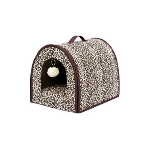 Buy cheap Soft Plush Folded Modern Dog Bed , Cute Dog Beds With Toy Ball / Door Ring from wholesalers