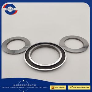 Buy cheap Converting Tungsten Carbide Blade Paper Cutting Thin Film Slitter Knife 80mm from wholesalers