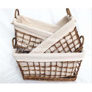Buy cheap 2016 wicker bread basket wicker fruit basket willow food basket from wholesalers