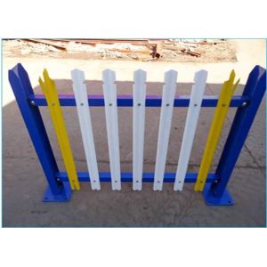 China W Pale Section Powder Coating Palisade Fence on sale