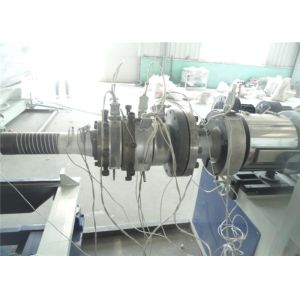 Buy cheap Single Screw PP  PE Pipe Extruder With Omron Temperature Contrller from wholesalers