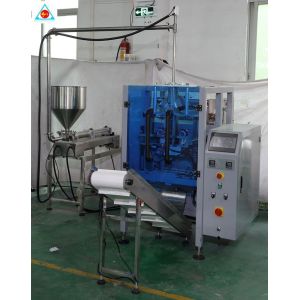 Buy cheap Easy Operation Automatic Down liquid sause milk Filling Stuffing Machine oil packing machine from wholesalers