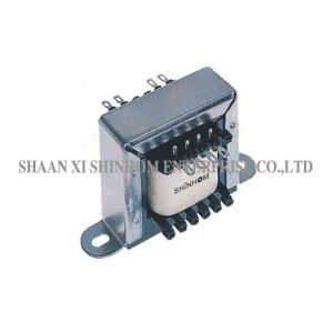 Portable Audio Frequency Transformer , Ei Type Transformer With Frame / Lead