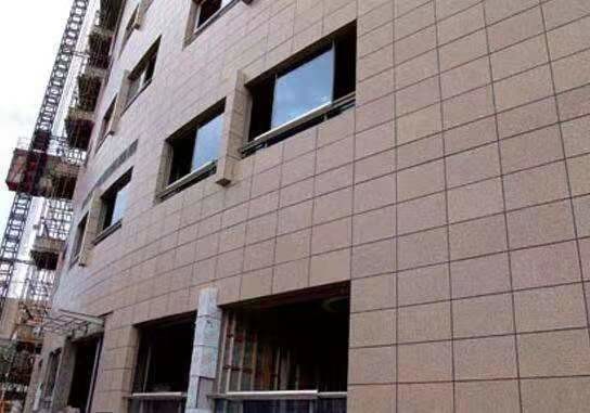 Quality Customizable Modern Stone Curtain Wall with Excellent Thermal Insulation for sale