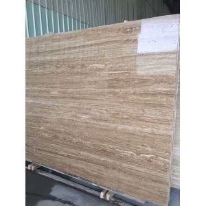 Buy cheap Iran Yellow Roman Beige Travertine 2cm And 3 Cm Travertine Slabs And Tiles With Mesh On Back from wholesalers