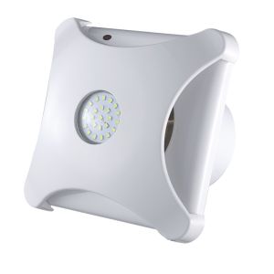 Buy cheap AC Electric Current Type Ceiling Mounted Exhaust Fans With Light For Air Ventilation from wholesalers