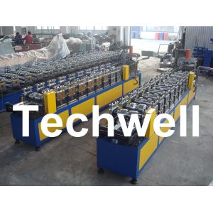 Buy cheap Light Steel Stud Roll Forming Machine With 0.4 - 1.0mm Thickness for U Runner, U Track from wholesalers