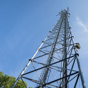 Buy cheap ISO9001 Triangular Angular Steel Mobile Telecom Tower from wholesalers