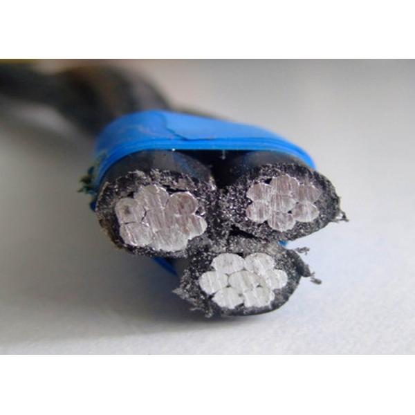 Quality Aluminum Conductor ABC Power Cable Xlpe ACSR Messenger Triplex Overhead Service Wire for sale