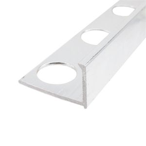 Buy cheap Matt Silver Tile Edge Trim For Wall , Aluminium Inside Corner Tile Trim from wholesalers