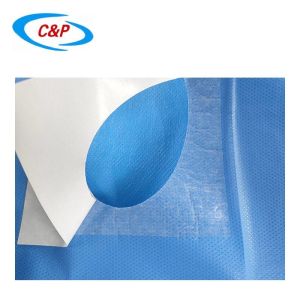 Buy cheap CE Approved Surgical Barrier Aperture Drape With Adhesive Medical Consumables from wholesalers