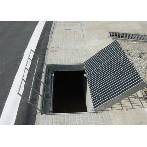 Buy cheap Overflow Steel Grating Drain Cover Anti - Sliding Acid / Alkali Resisting from wholesalers
