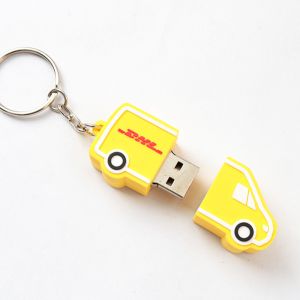 30MB/S Custom USB Flash Drives High Speed 64GB 128GB 512GB Car Shaped USB Drive