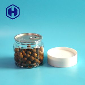 Buy cheap Supermarket Canned Food Packaging 400ml Round Plastic PET Stackable Can from wholesalers
