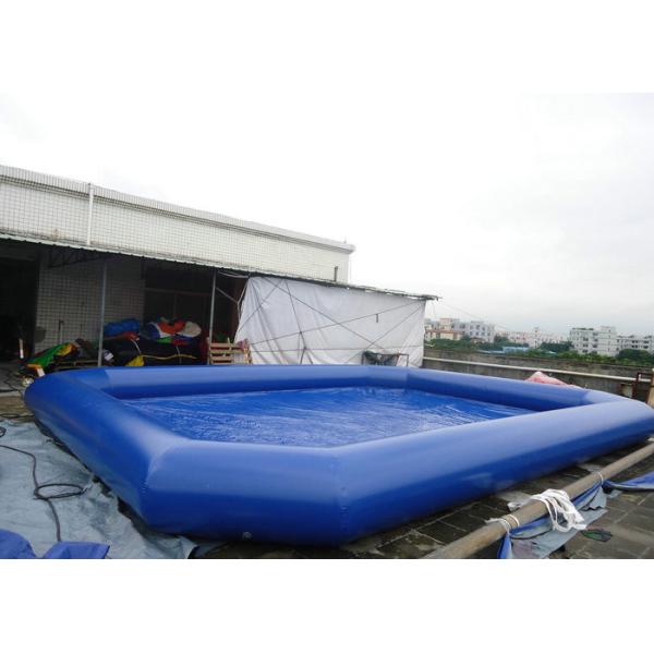 Buy cheap Mobile portable large inflatable swimming pools with Customized color , Soft PVC Material from wholesalers