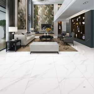 Buy cheap White Indoor Porcelain Tiles with 12mm Thickness and Scratch Resistance from wholesalers