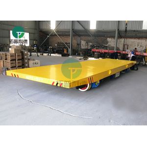 Buy cheap Mobile Cable Machine Parts Transfer Container Handling Pallet Rail Wagon from wholesalers