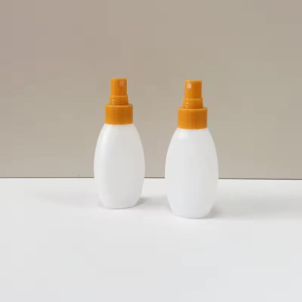 Quality 80ml HDPE flat bottle for spray bottle with customer requirements in mind for sale