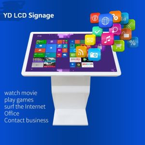 2K 4K HD LCD Digital Signage 55 Inch All In One Pc With Multiple Interfaces