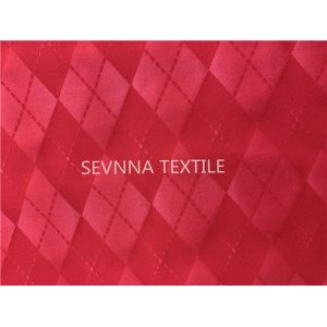 Repreve Tahiti Breathable Recycled Swimwear Fabric Polyester Spandex Red