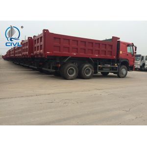 Buy cheap 6X4 HOWO New Dump Truck Engine 336hp/371hp ZZ3257N3847 Wheelbase 3800mm from wholesalers