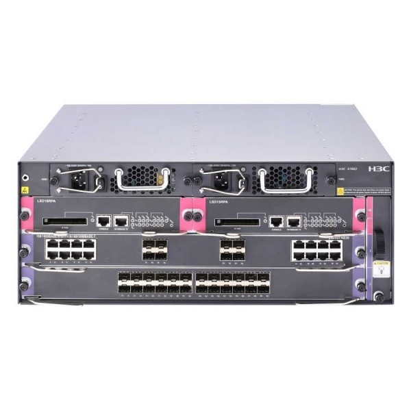 High-Density 10G/100G Switch With IRF2 Virtualization & SDN Support - H3C LS