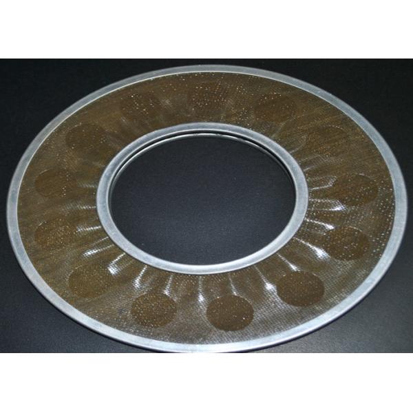 Buy cheap Brass Wire Mesh Filter Disc Supporting For Filtering , 20-200 Micron from wholesalers