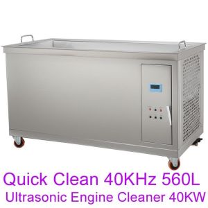 Buy cheap Quick Clean 40KHz 560L Ultrasonic Engine Cleaner 40KW SUS304 from wholesalers