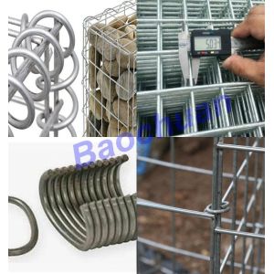 Buy cheap Wire Mesh Rock Retaining Wall , Construction Galvanized Gabion Box from wholesalers