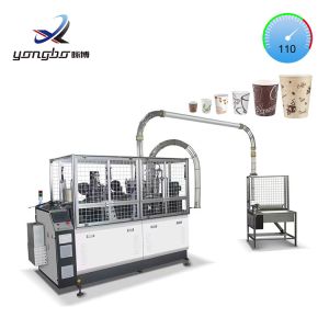 Buy cheap Consumption Paper Cup Forming Machine with 0.5-0.8MPa Gas Source and 150-350 GSM Paper Specification from wholesalers