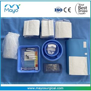 SMS Angiography Drape Set Medical Angio Drape Disposable