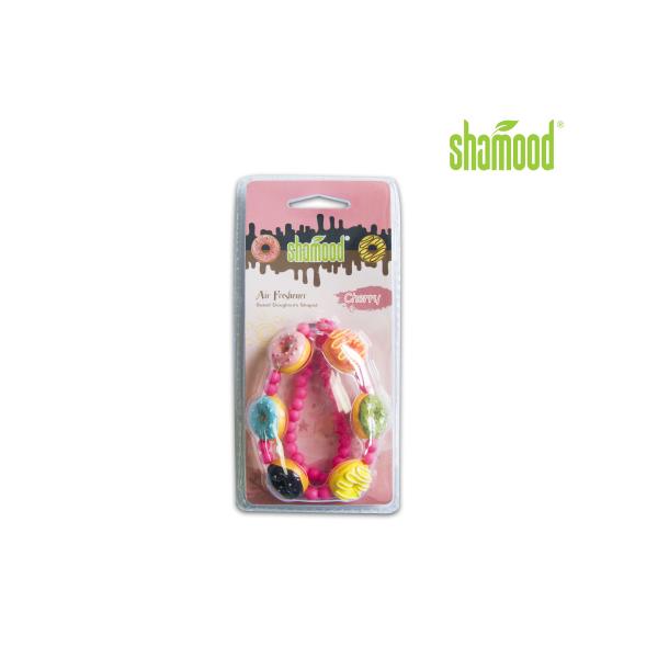Quality Fashion Donut Scented Plastic Shamood Car Perfume Hanging for sale