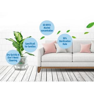 Quick Drying Disposable Hand Sanitizer Waterless Medicated Unscented Dazzles