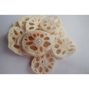 Buy cheap Vacuum fried healthy vegetable chips certified by BRC Ou Kosher dried lotus root from wholesalers