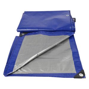 Lightweight HDPE Woven Coated Polyethylene Tarpaulin for Camping and Outdoor